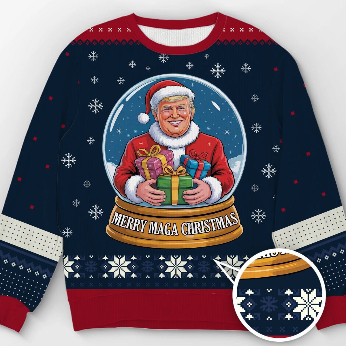 45 47 Republican State Unisex Ugly Sweatshirt - US Patriotic Pride, Christmas Gifts For Conservative Supporters - Celebrate The Season, Honor Tradition