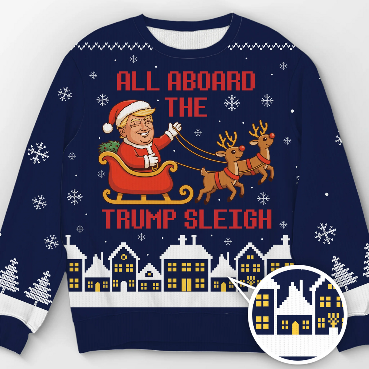 45 47 Republican State Unisex Ugly Sweatshirt - US Patriotic Pride, Christmas Gifts For Conservative Supporters - Proudly Worn, Warmly Shared