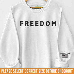Republican State Unisex Sweatshirt, Hoodie With Design On Sleeve - US Patriotic Pride Gifts For Conservative Supporters, CK Legacy Edition - His Influence Lives Beyond Time