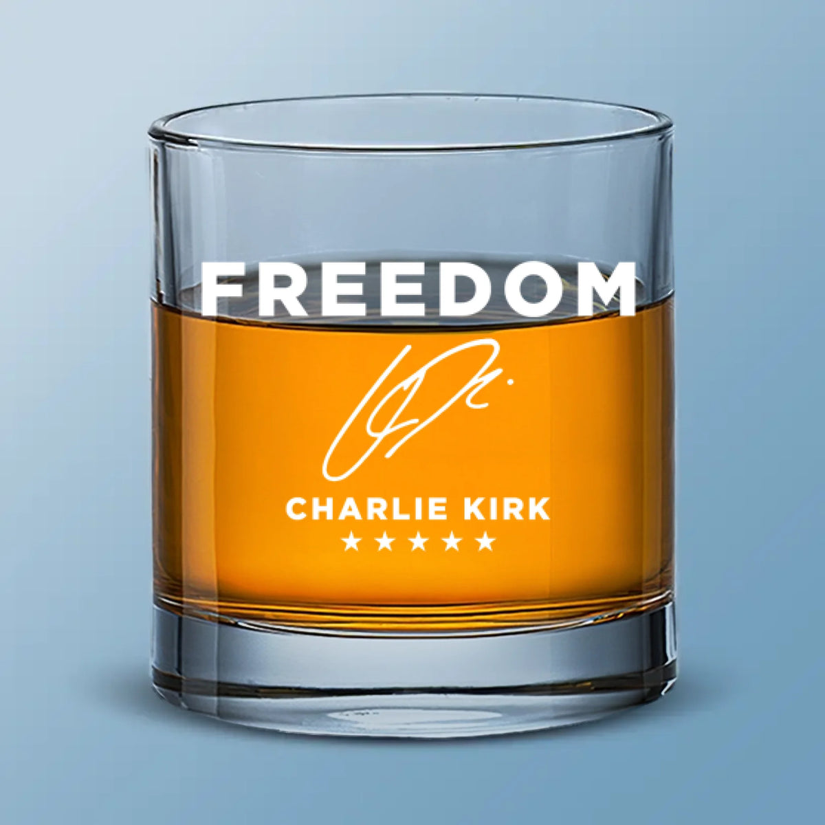 Republican State Whiskey Glass - US Patriotic Pride Gifts For Conservative Supporters, CK Legacy Edition, Wine, Bourbon, Whiskey Lovers - Forever Young, Forever Brave