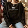 Republican State Unisex Sweatshirt, Hoodie With Design On Sleeve - US Patriotic Pride Gifts For Conservative Supporters - God, Family & Country