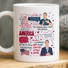 Republican State Mug - US Patriotic Pride Gifts For Conservative Supporters, CK Legacy Edition, Patriots - The Mission Is Bulletproof