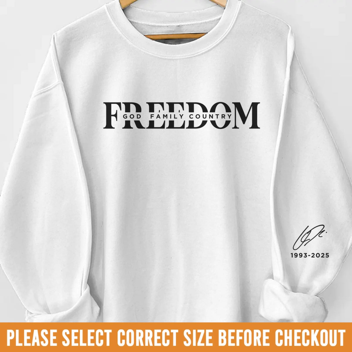 Republican State Unisex Sweatshirt, Hoodie With Design On Sleeve - US Patriotic Pride Gifts For Conservative Supporters, CK Legacy Edition - His Reach Extends Eternally