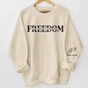 Republican State Unisex Sweatshirt, Hoodie With Design On Sleeve - US Patriotic Pride Gifts For Conservative Supporters, CK Legacy Edition - His Reach Extends Eternally