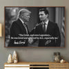 Republican State Horizontal Poster – US Patriotic Pride Gifts For Conservative Supporters, CK Legacy Edition - He Was Loved And Admired