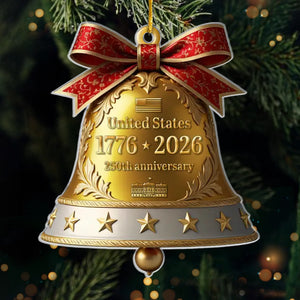 America 250 - Republican State Acrylic Ornament - US Patriotic Pride, Christmas Gifts For Conservative Supporters - 250th Anniversary