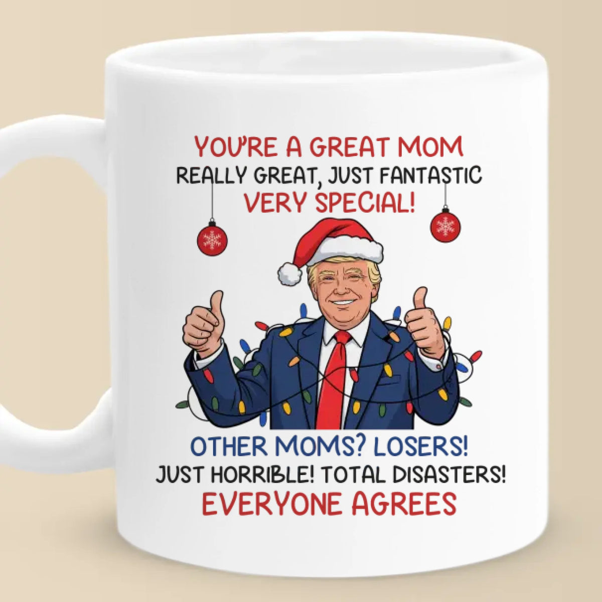 Republican State Mug - US Patriotic Pride Gifts For Conservative Supporters, Christmas Gift - Great Mom