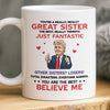 Republican State Mug - US Patriotic Pride Gifts For Conservative Supporters, Christmas Gift - Just Fantastic Sister