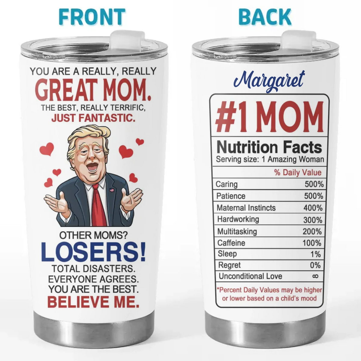 Republican State Tumbler - US Patriotic Pride Gifts For Conservative Supporters - Just A Fantastic Mom
