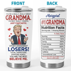 Republican State Tumbler - US Patriotic Pride Gifts For Conservative Supporters - You're Really Great Grandma