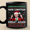 Republican State Black Mug - US Patriotic Pride Gifts For Conservative Supporters, Christmas Gift - For A Greater Christmas