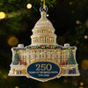 Republican State Acrylic Ornament - US Patriotic Pride, Christmas Gifts For Conservative Supporters - A Quarter Millennium Of Liberty