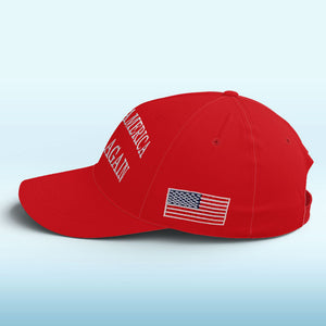 Stand With The Greatest Human Being 47, US Election Embroidered Cap