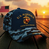 Republican State Hat, All Over Print Classic Cap - US Patriotic Pride Gifts For Conservative Supporters - Once A Marine, Always A Marine