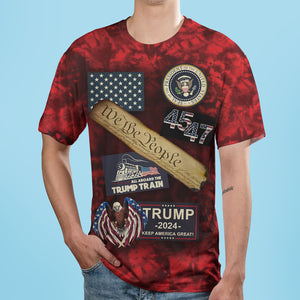 We The People Stand With The Truth - All-Over Printed T-shirt