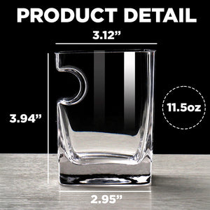 Make The Establishment Cry Again - US Patriotic Pride Cigar Holder Whiskey Glass - Gift For Conservative Supporters