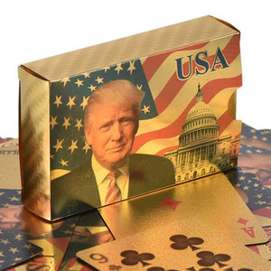 The King Has Returned - US Patriotic Pride Card Decks, The 47th President Playing Cards, Board Games