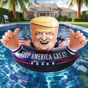 Let's Start American Party With The 47th President – US Patriotic Pride Pool Float