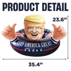 Let's Start American Party With The 47th President – US Patriotic Pride Pool Float