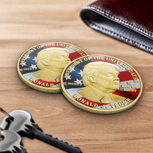 POTUS We Trust - US Elections Gold-Colored Coin