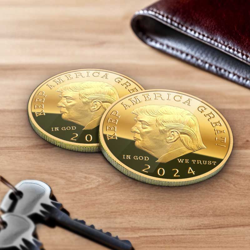 Keep America Great - US Elections Gold-Colored Coin
