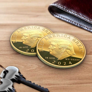 Keep America Great - US Elections Gold-Colored Coin