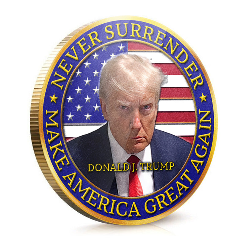 Never Surrender - US Elections Gold-Colored Coin