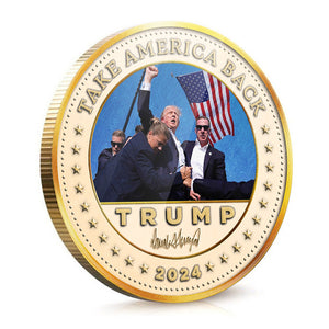 Ready To Take America Back - US Elections Gold-Colored Coin