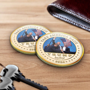 Ready To Take America Back - US Elections Gold-Colored Coin