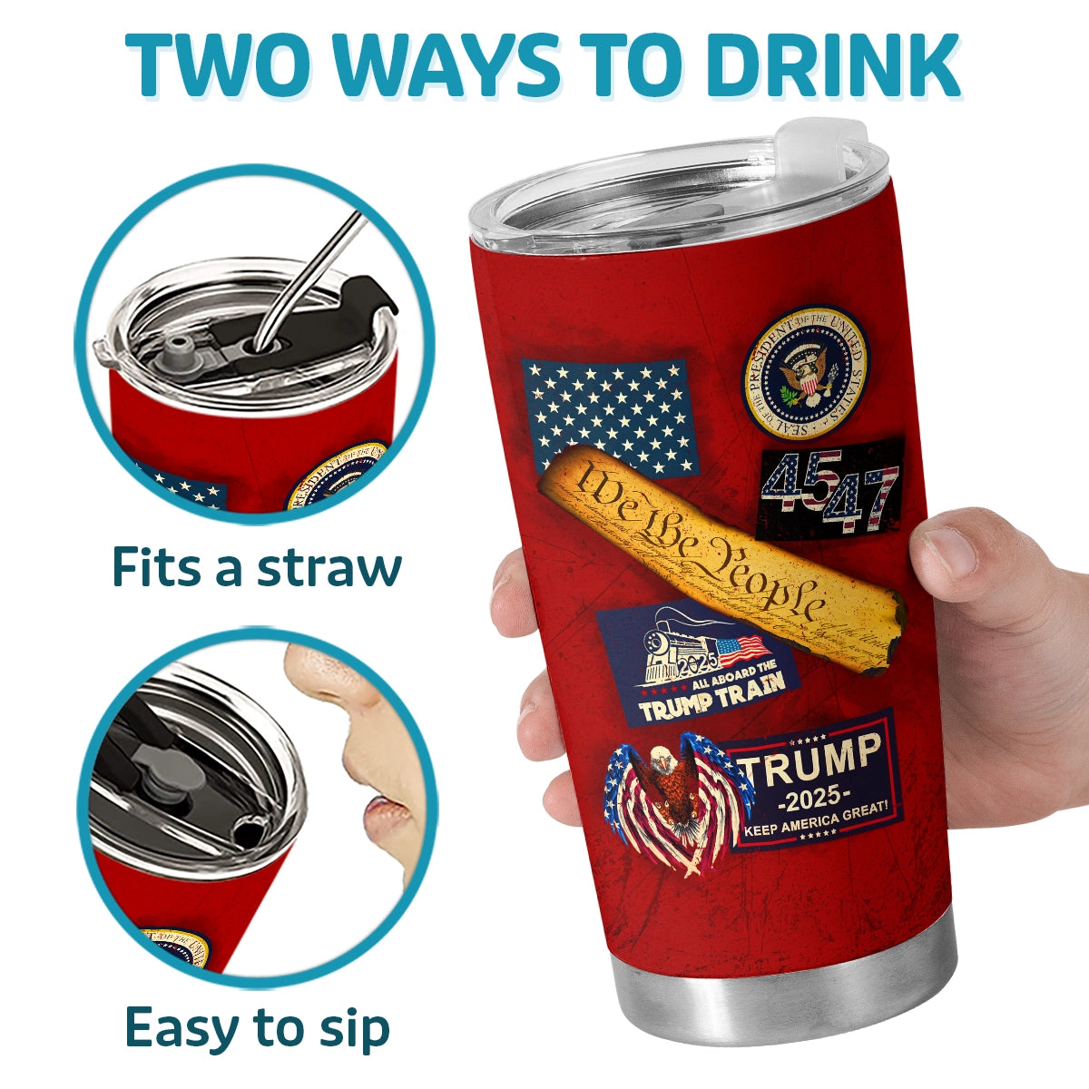 We The People 47 - US Election Tumbler