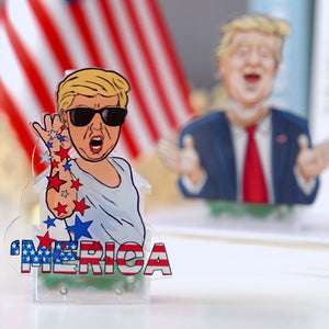 Make America Great Again 2024 - US Election Trump Funny Shaking Head Standee