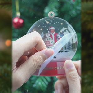 Republican State Acrylic Ornament - US Patriotic Pride, Christmas Gifts For Conservative Supporters - Snowflakes Melt For Santa 47