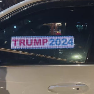 The Hero Has Returned, US Elections 2024 Car Led Light Banner