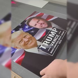 Bulletproof And A Little Hillbilly - US Elections Yard Sign, Decoration Gift For Conservative Supporters