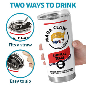 MAGA Claw, All Aboard Train - US Election Stainless Steel Tumbler